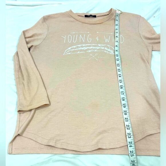 Calvin Klein Women's Long Sleeve Tee - Cream - Picture 6 of 6